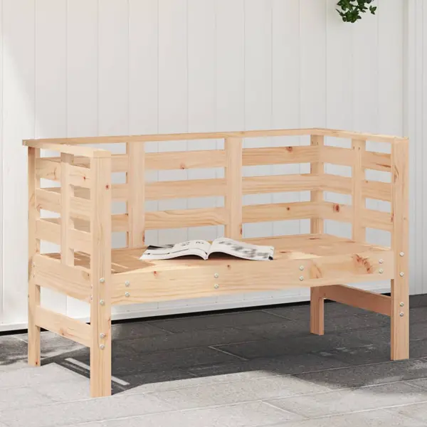 Gossi banca de gradina, 111,5x53x71 cm, lemn masiv de pin