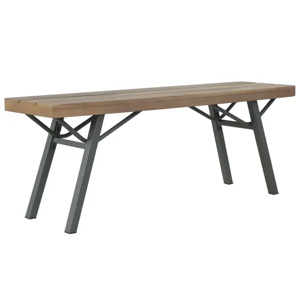 Gossi banca de gradina, 120 cm, lemn masiv de acacia