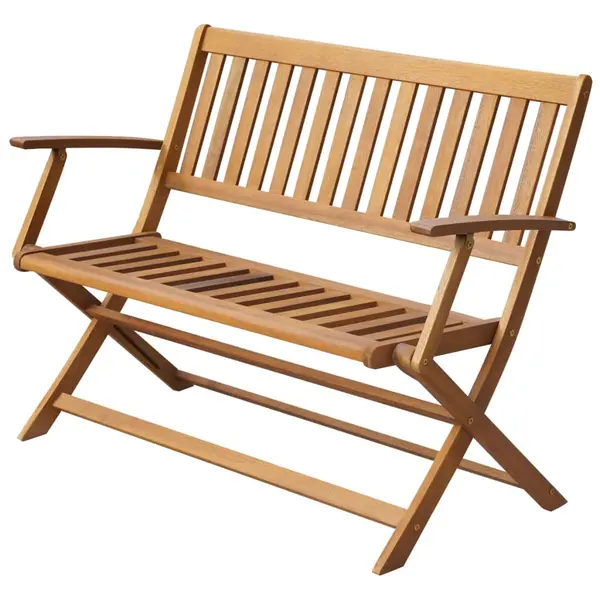 Gossi banca de gradina, 120 cm, lemn masiv de acacia
