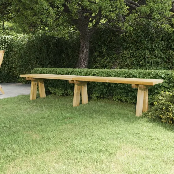 Gossi banca de gradina, 220 cm, lemn masiv de pin impregnat