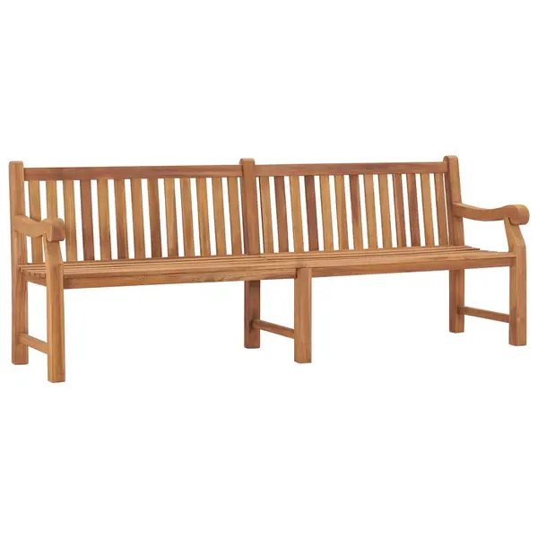 Gossi banca de gradina, 228 cm, lemn masiv de tec