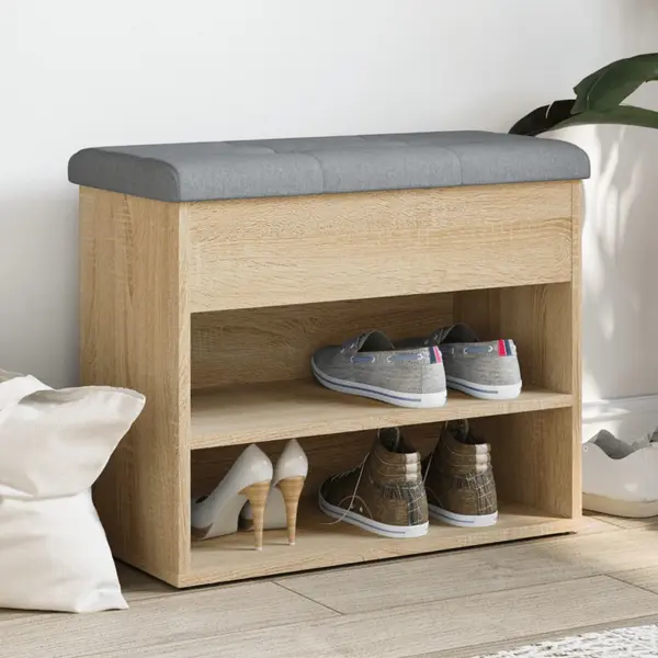Gossi banca pentru pantofi stejar sonoma 62x32x50 cm lemn prelucrat
