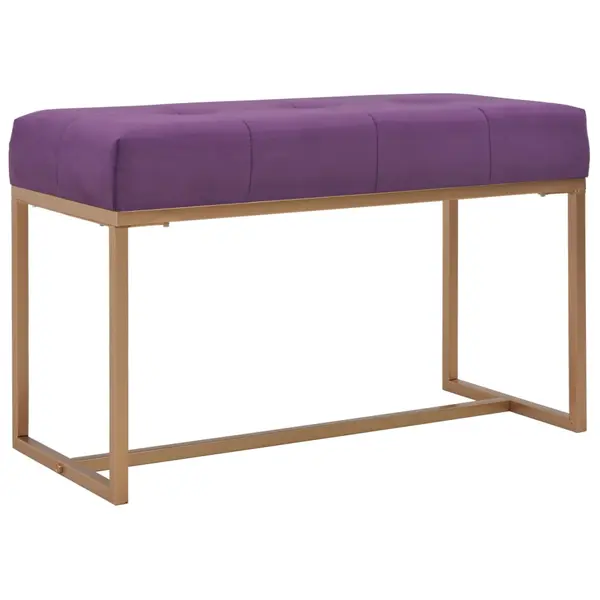 Gossi banca, violet, 80 cm, catifea