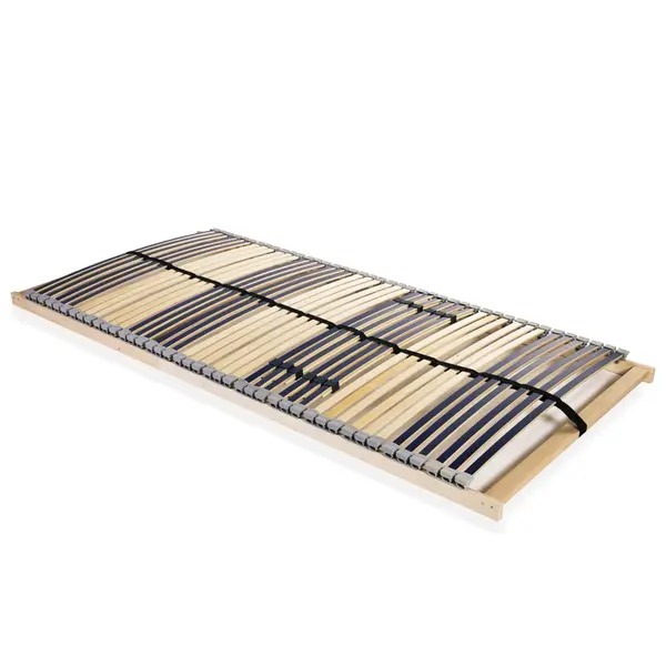 Gossi baza de pat cu sipci, 42 sipci, 7 zone, 120 x 200 cm