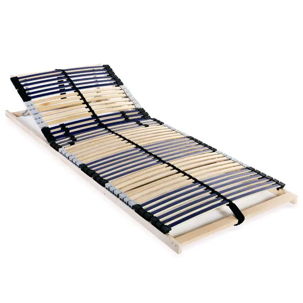 Gossi baza de pat cu sipci, 42 sipci, 7 zone, 70 x 200 cm