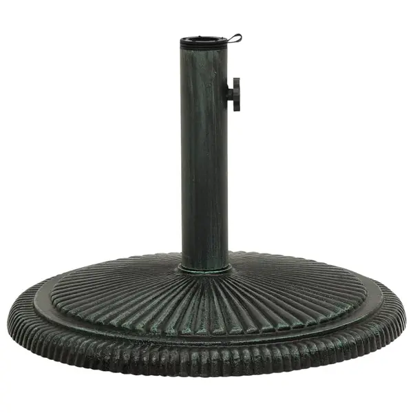 Gossi baza de umbrela, verde, 45x45x30, fonta