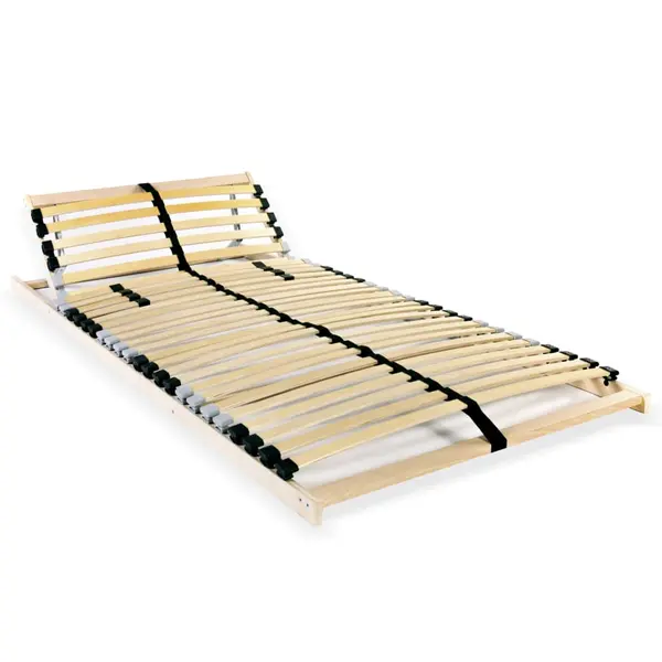 Gossi baza pat cu sipci, 28 sipci, 7 zone, 90 x 200 cm