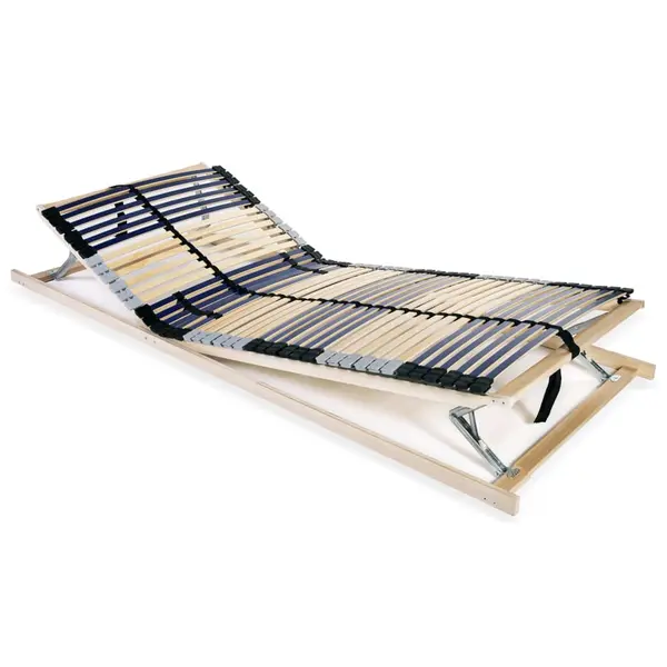 Gossi baza pat cu sipci, 42 sipci, 7 zone, 90 x 200 cm