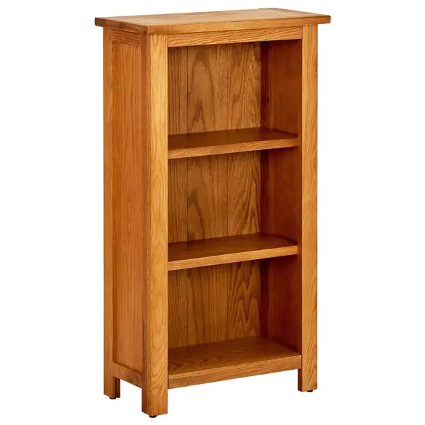 Gossi biblioteca 45x22,5x82 cm, lemn masiv de stejar