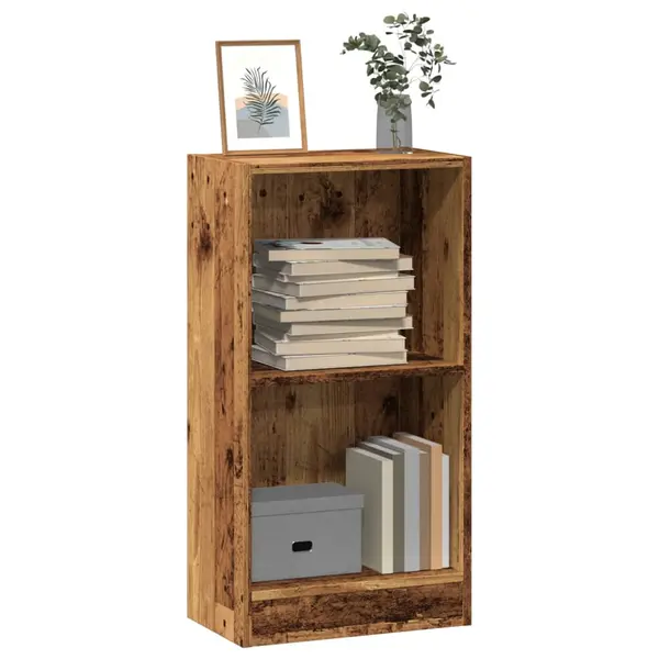 Gossi biblioteca, lemn vechi, 40x24x76 cm, lemn prelucrat