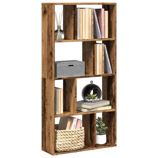 Gossi biblioteca, lemn vechi, 60x20x120 cm, lemn prelucrat