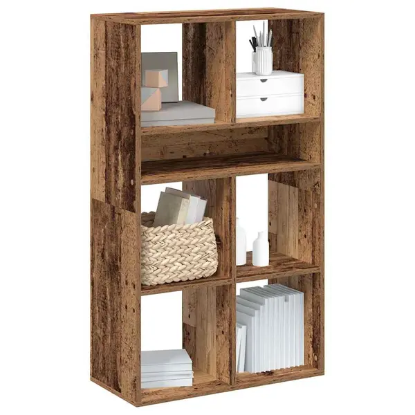 Gossi biblioteca, lemn vechi, 66x31x112 cm, lemn prelucrat