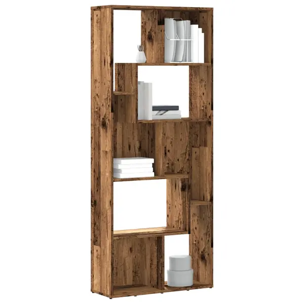 Gossi biblioteca, lemn vechi, 67x24x161 cm, lemn prelucrat