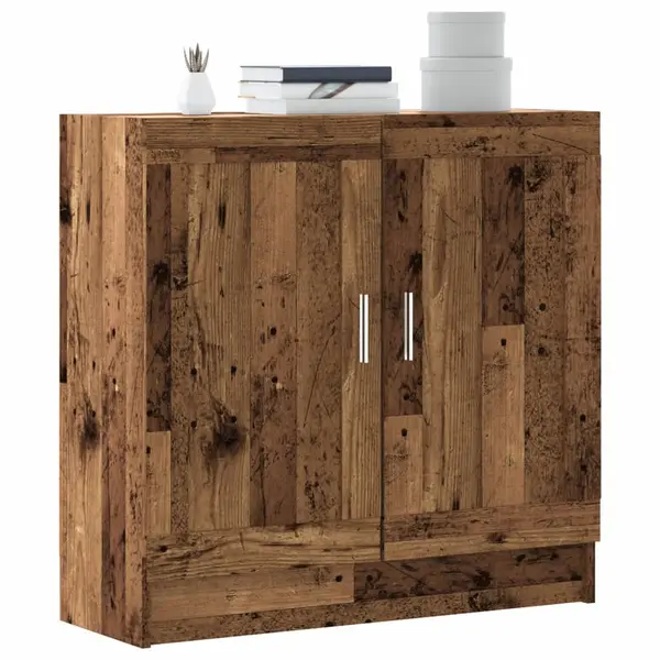 Gossi biblioteca, lemn vechi, 82,5x30,5x80 cm, lemn prelucrat
