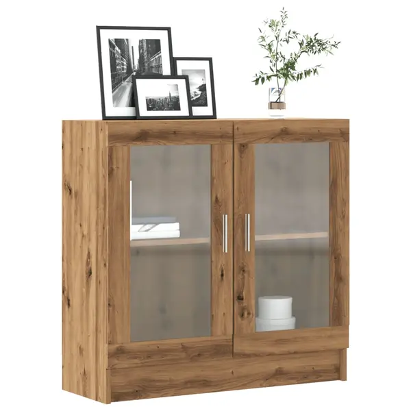 Gossi biblioteca, stejar artizanal, 82,5x30,5x80 cm, lemn prelucrat