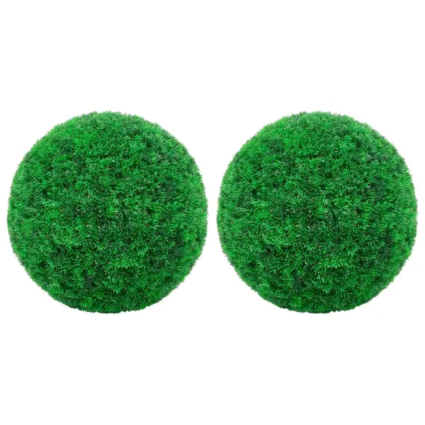 Gossi bile de arbusti cimisir artificiali, 2 buc., 45 cm