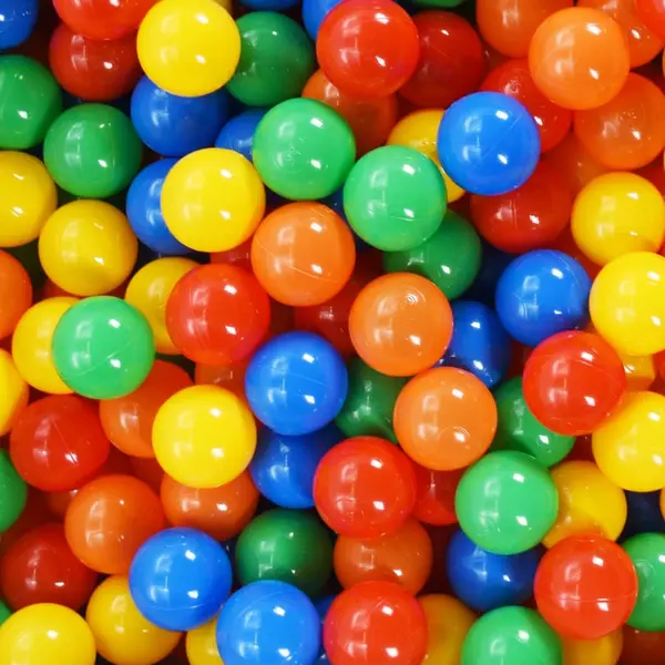 Gossi bile de joaca pentru piscina bebelusi, colorate, 500 buc.