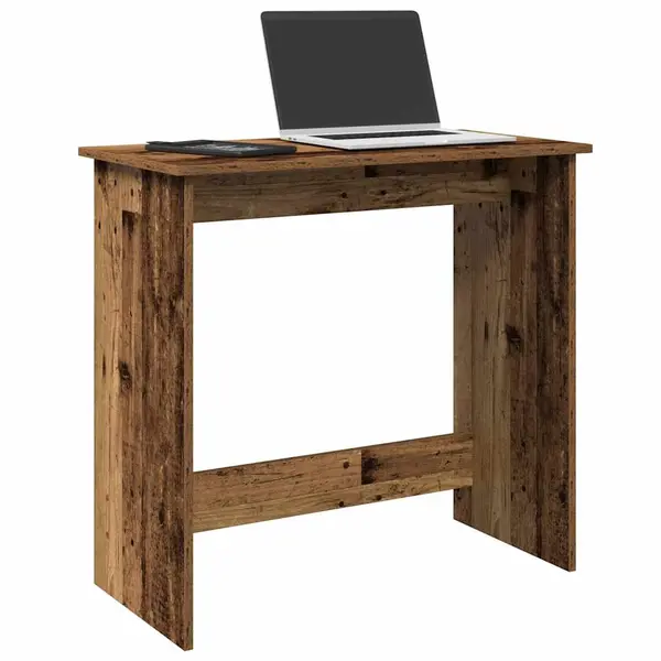 Gossi birou, lemn invechit, 80x40x75 cm, lemn prelucrat
