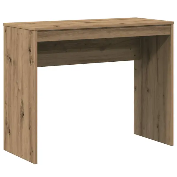 Gossi birou, stejar artizanal, 90x40x72 cm, lemn prelucrat