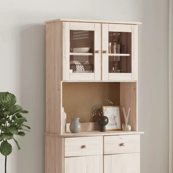 Gossi blat de comoda „alta” 77x30x92 cm, lemn masiv de pin