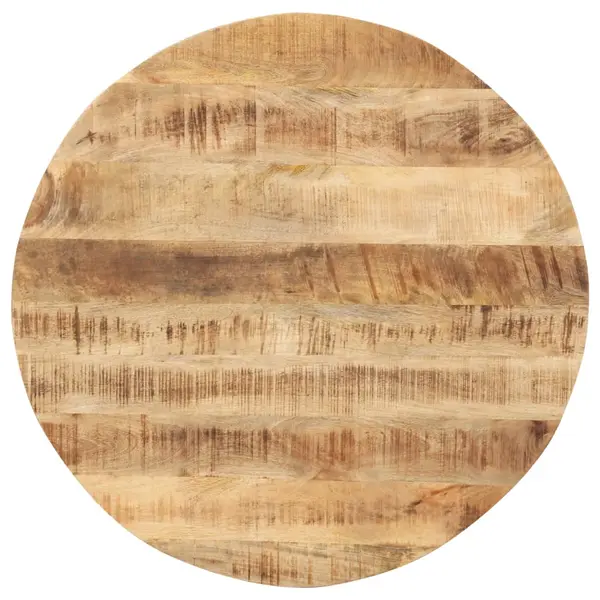 Gossi blat de masa, 60 cm, lemn masiv de mango, rotund, 15-16 mm