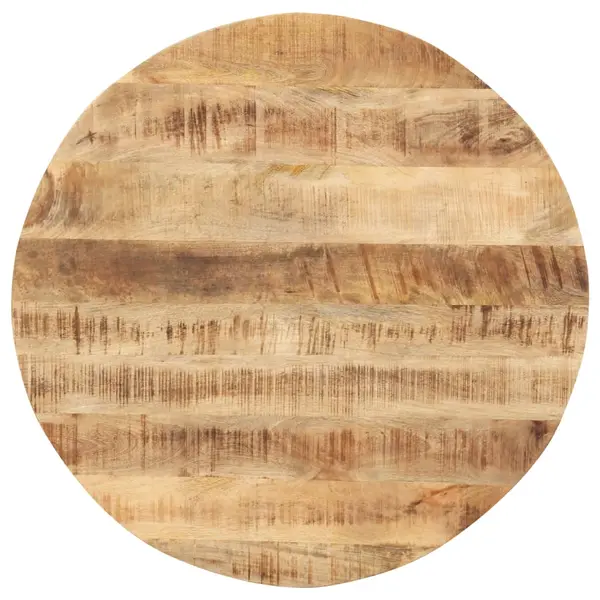 Gossi blat de masa, 70 cm, lemn masiv de mango, rotund, 15-16 mm