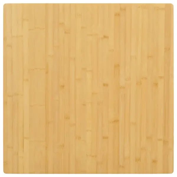 Gossi blat de masa, 70x70x1,5 cm, bambus