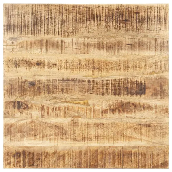 Gossi blat de masa, 80 x 80 cm, lemn masiv de mango, 25-27 mm