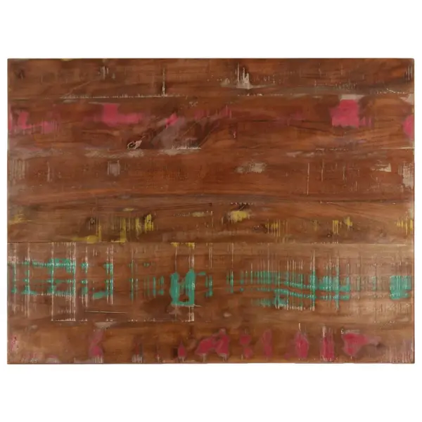 Gossi blat de masa, 90x50x3,8 cm, dreptunghiular, lemn masiv reciclat