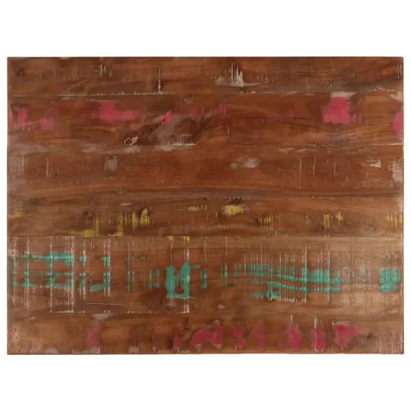 Gossi blat de masa, 90x70x1,5 cm, dreptunghiular, lemn masiv reciclat