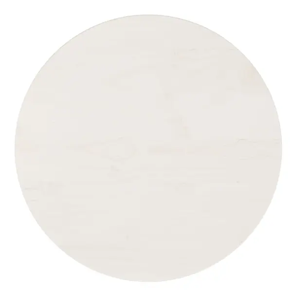 Gossi blat de masa, alb, Ø40x2,5 cm, lemn masiv de pin