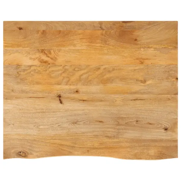 Gossi blat de masa contur organic 100x80x2,5 cm lemn masiv de mango