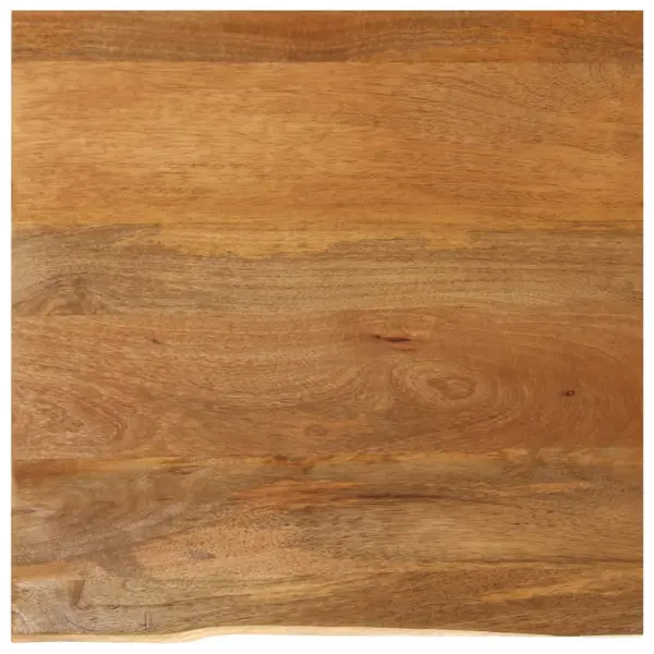 Gossi blat de masa contur organic 60x60x2,5 cm lemn masiv de mango