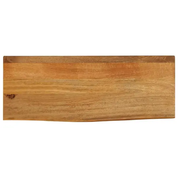 Gossi blat de masa contur organic 70x20x2,5 cm lemn masiv de mango