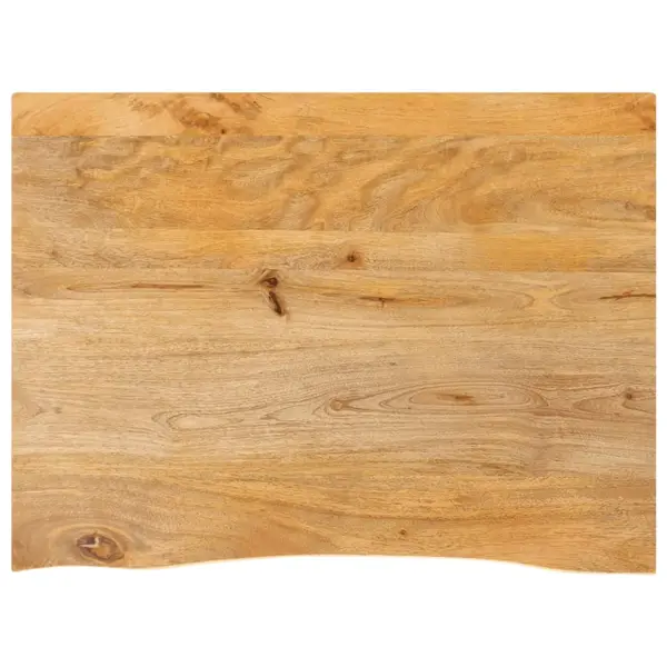 Gossi blat de masa contur organic 90x60x2,5 cm lemn masiv de mango