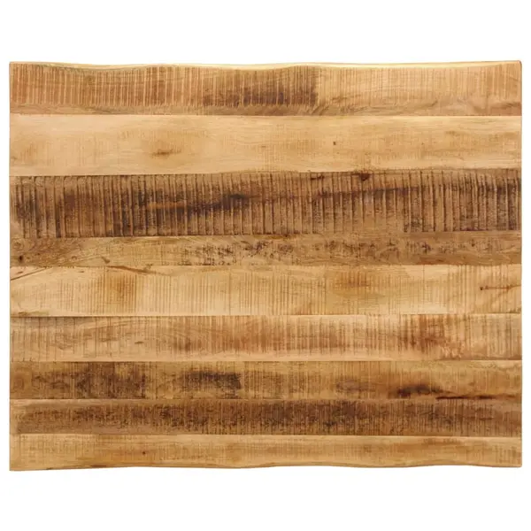 Gossi blat de masa contur organic 90x80x2,5 cm lemn masiv mango brut