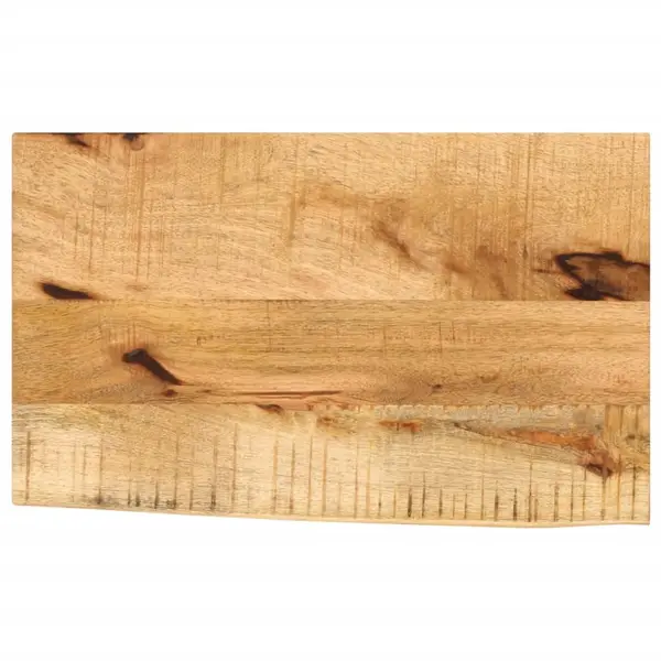 Gossi blat de masa margine naturala, 50x30x2,5 cm, lemn masiv mango