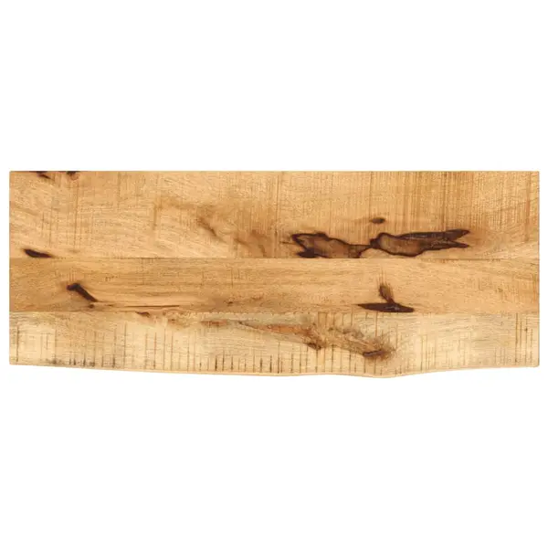 Gossi blat de masa margine naturala, 90x40x2,5 cm, lemn masiv mango