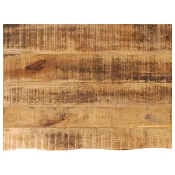 Gossi blat de masa margine naturala, 90x60x2,5 cm, lemn masiv mango