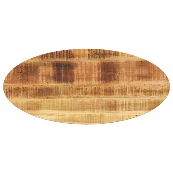 Gossi blat de masa oval, 100x40x2,5 cm, lemn masiv de mango