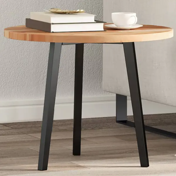 Gossi blat de masa rotund, Ø50x2 cm, lemn masiv de acacia