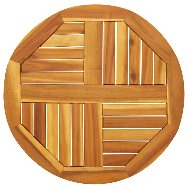 Gossi blat de masa rotund, Ø60x2 cm, lemn masiv de acacia