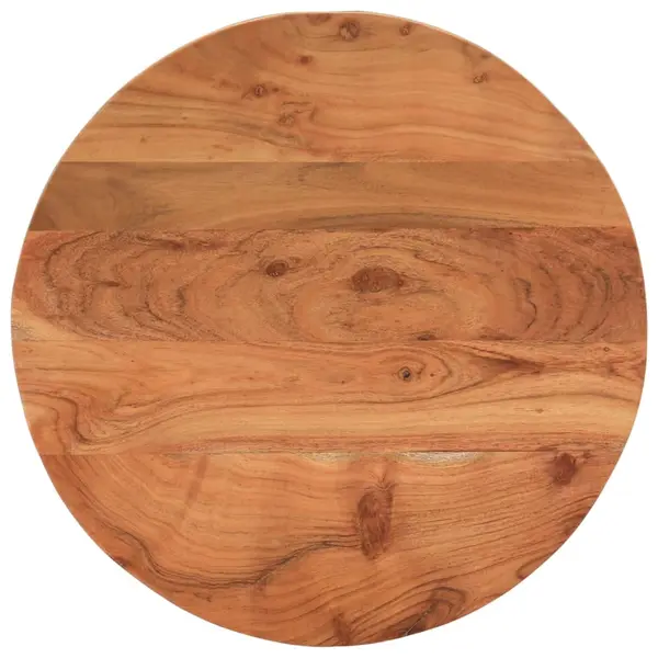 Gossi blat de masa rotund, Ø60x3,8 cm, lemn masiv de acacia