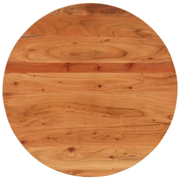 Gossi blat de masa rotund, Ø80x2,5 cm, lemn masiv de acacia