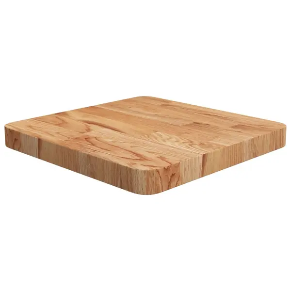 Gossi blat masa patrat maro deschis 40x40x4 cm lemn stejar tratat