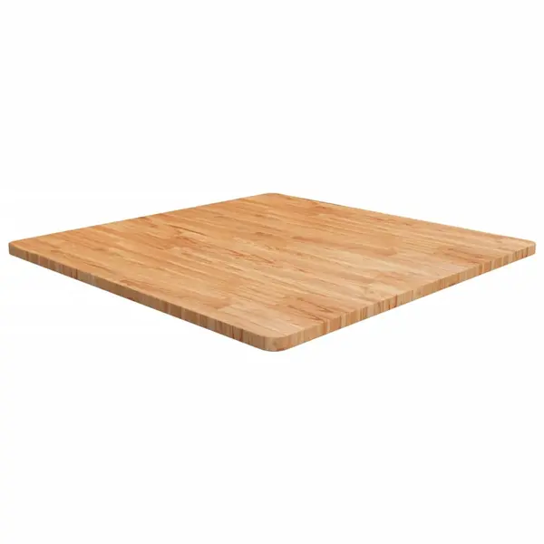 Gossi blat masa patrat maro deschis 90x90x2,5cm lemn stejar tratat