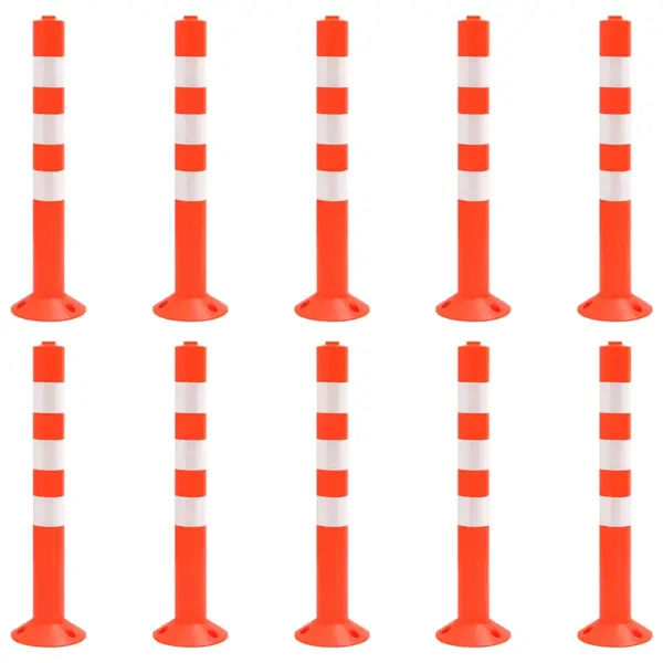 Gossi borna de control trafic, 10 buc., 75 cm, pe