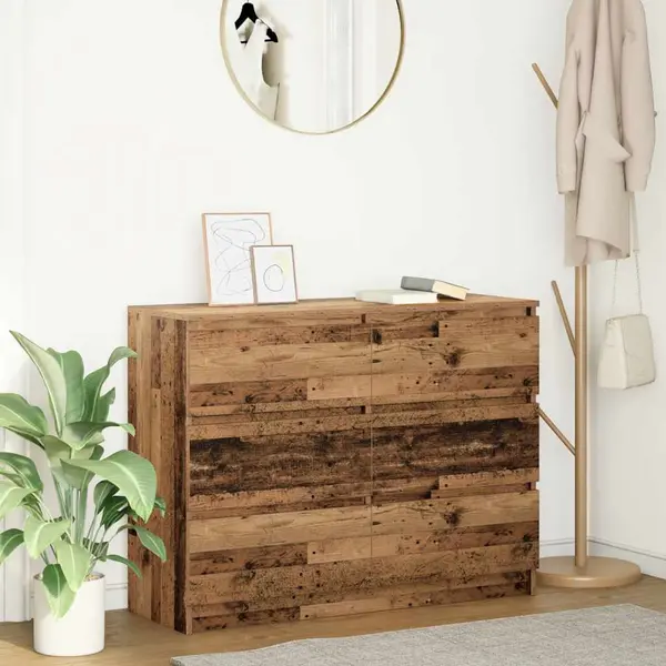 Gossi bufeta din lemn vechi 100x35x76 cm din lemn prelucrat