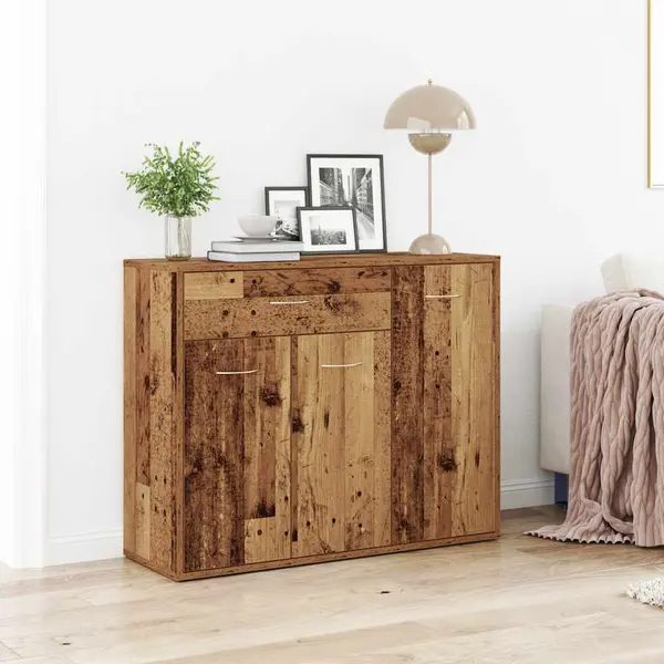 Gossi bufeta lemn vechi 88x30x70 cm lemn prelucrat