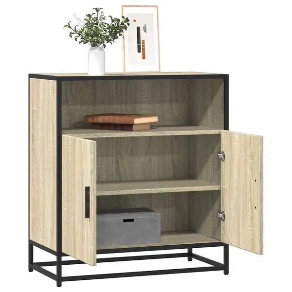Gossi bufeta stejar sonoma 68x35x76 cm lemn prelucrat